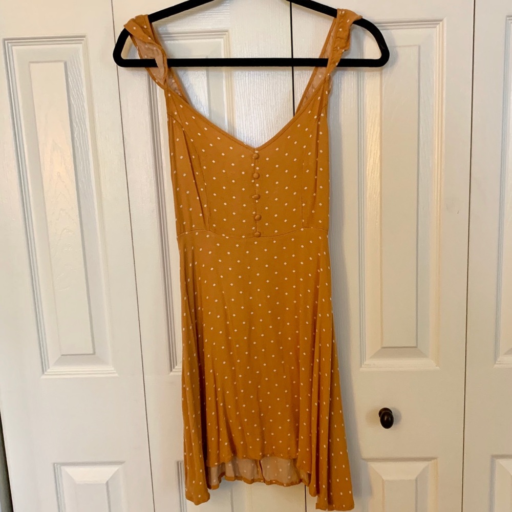 bleuh ceil polka dot dress